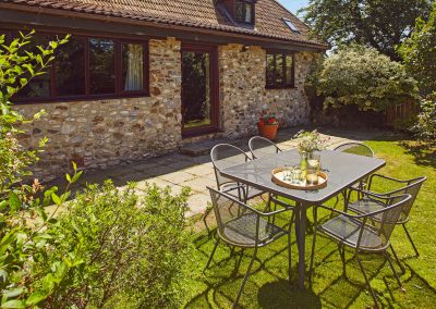 Watch the birdlife from the patio